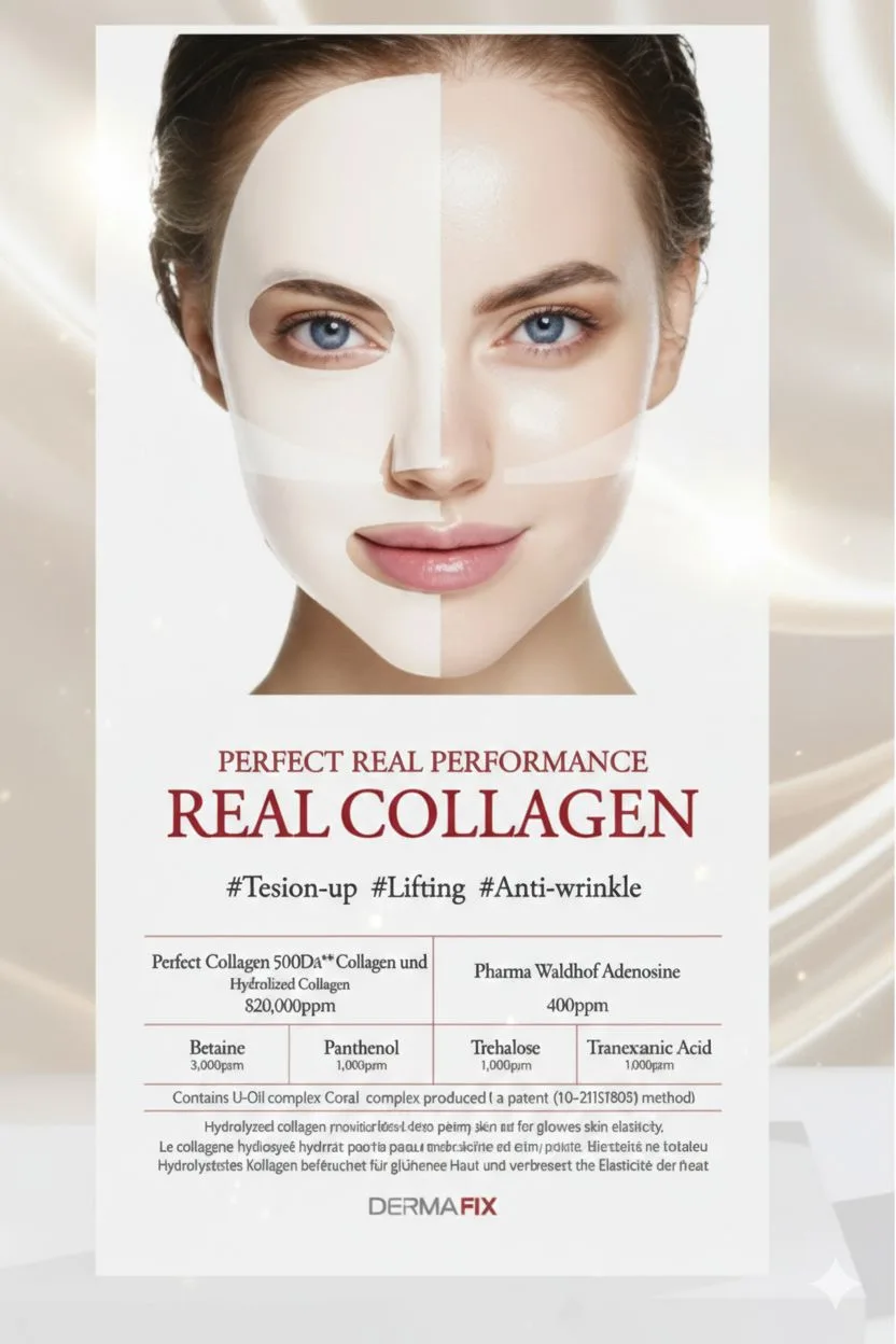 DermaFix — Maschera Boost Collagene · 1 maschera