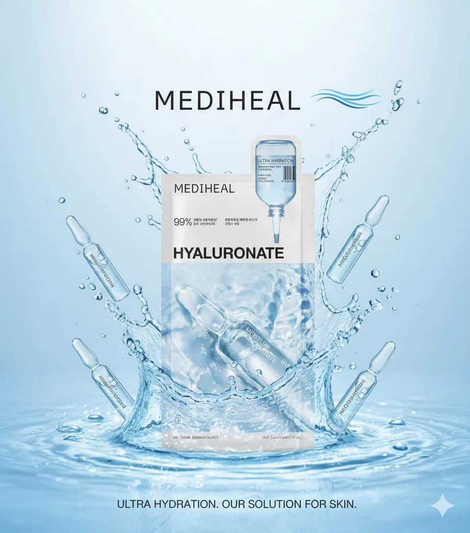 Mediheal — Maschera Tessuto Ialuronico Ultra Idratazione · 1 maschera